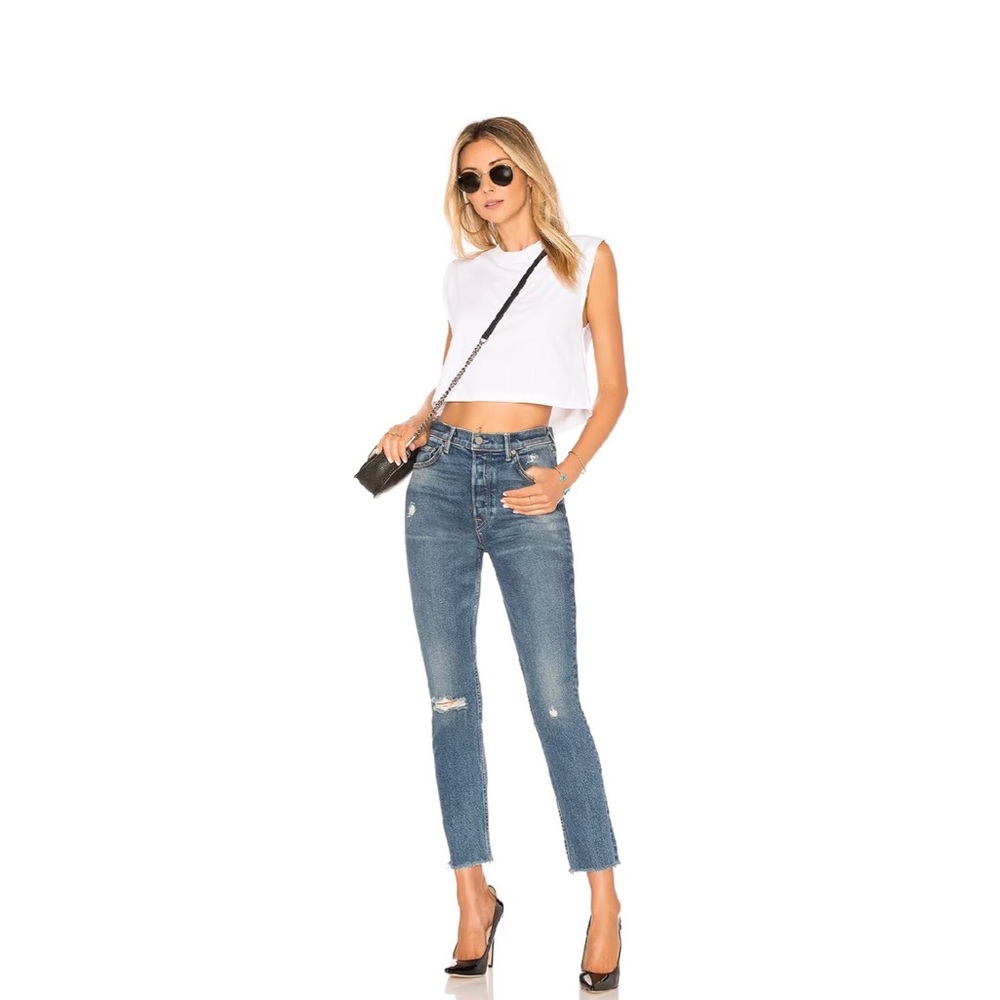 Hanes X Karla “The Sleeveless Crop” Tee (NWT) (Size: XL) - Picture 4 of 11